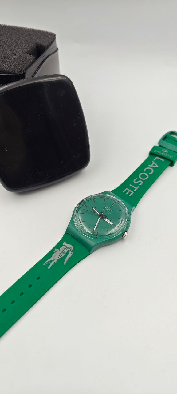 LACOSTA SLİKON YEŞİL SAAT