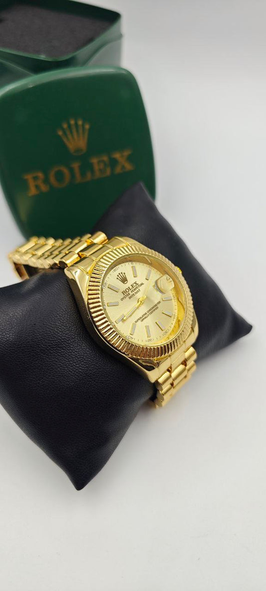 ROLEX ÖZEL SERİ İÇİ DIŞI ALTIN SAAT