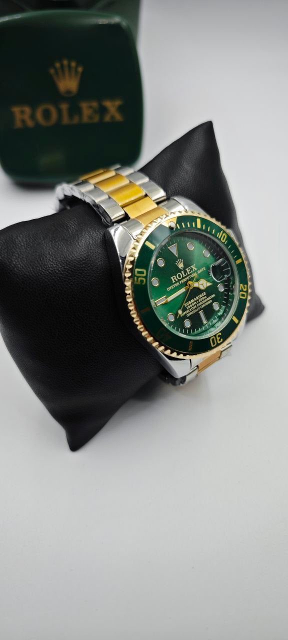 ROLEX ÇİFT RENK SUBMARİNA YEŞİL SAAT