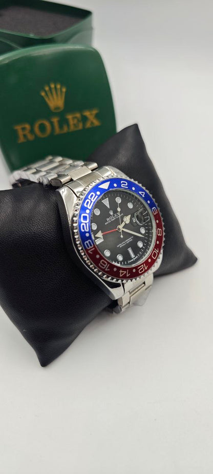 ROLEX KİLİT ALTI MARKA LOGOLU PEPSİ SUBMARİNA SAAT