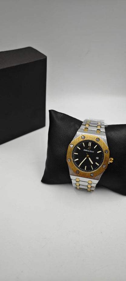 AUDEMARS PİGUET ÜST RENK ÇİFT RENK İÇİ SİYAH SAAT
