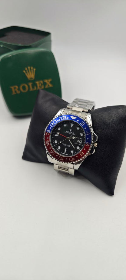ROLEX KİLİT ALTI MARKA LOGOLU PEPSİ SUBMARİNA SAAT