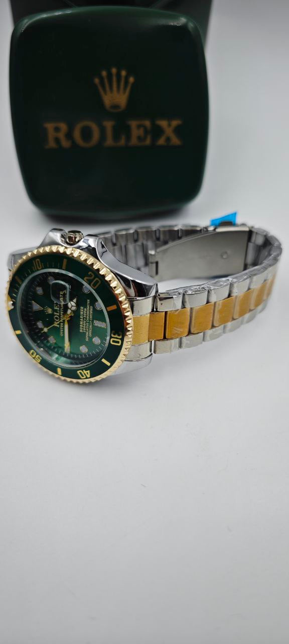 ROLEX ÇİFT RENK SUBMARİNA YEŞİL SAAT