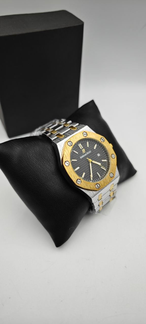 AUDEMARS PİGUET ÜST RENK ÇİFT RENK İÇİ SİYAH SAAT