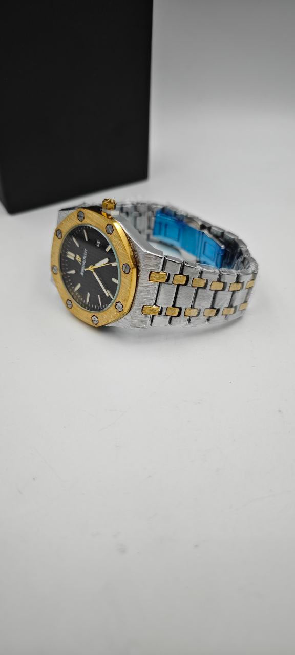 AUDEMARS PİGUET ÜST RENK ÇİFT RENK İÇİ SİYAH SAAT