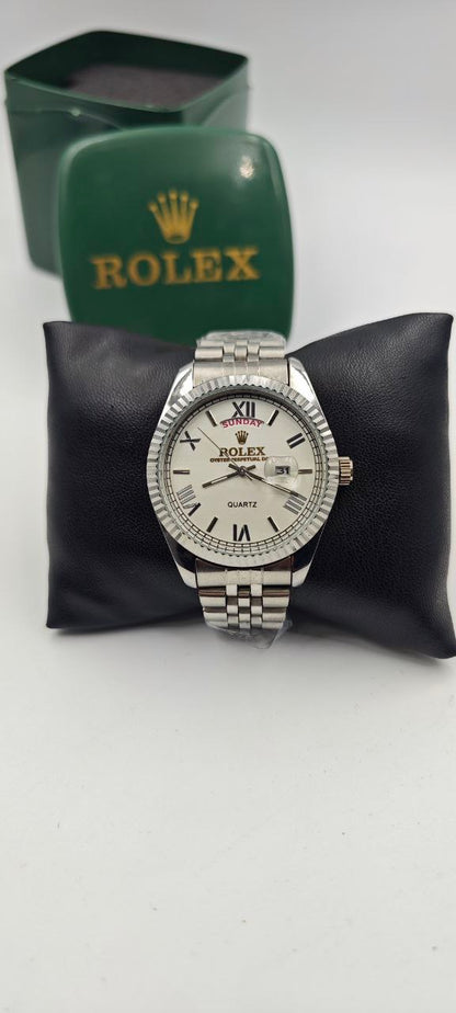 ROLEX DAYTJUST İÇİ BEYAZ SAAT
