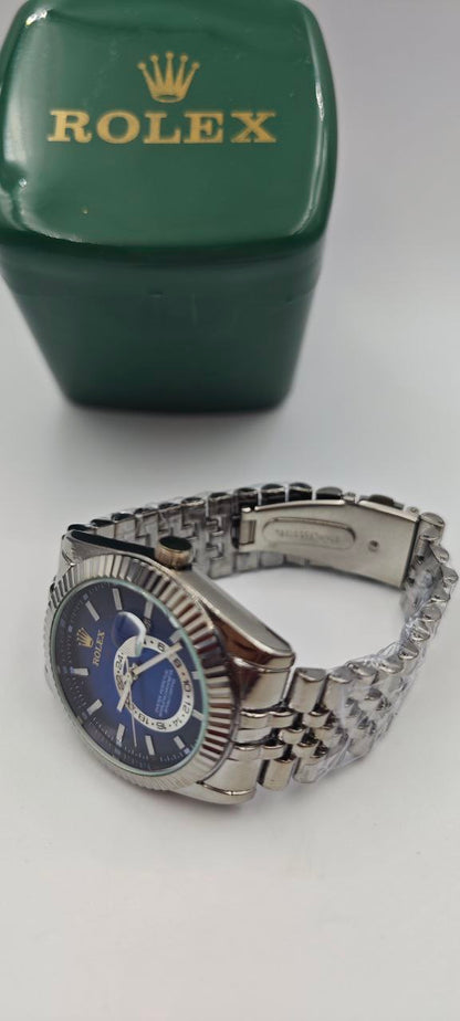 ROLEX SKYDEWELLER ÇELİK LACİVERT SAAT