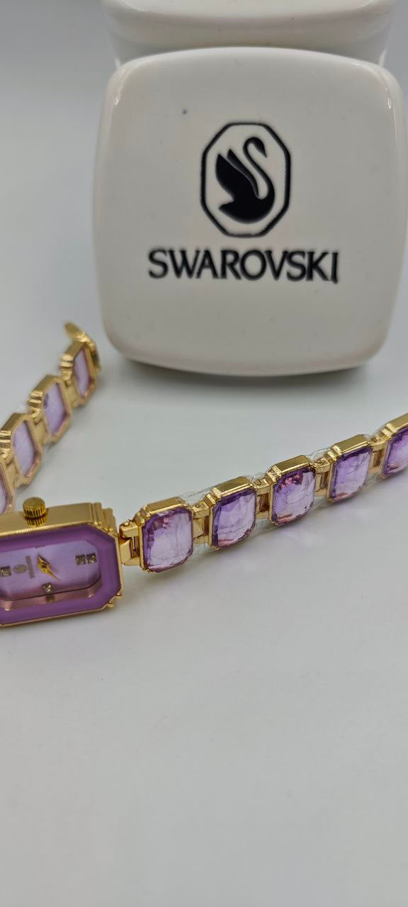 SWAROVSKİ PEMBE BAYAN SAAT