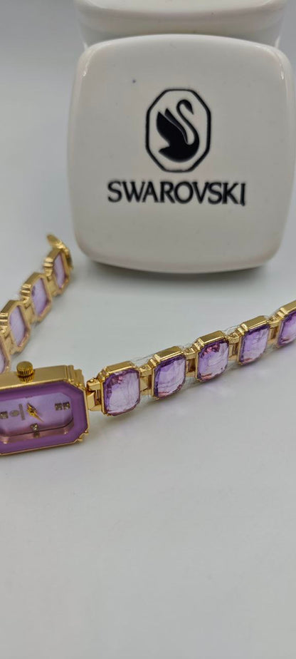 SWAROVSKİ PEMBE BAYAN SAAT