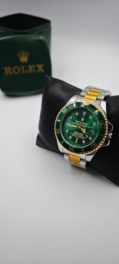 ROLEX SUBMARİNA ÇİFT RENK İÇİ YEŞİL SAAT