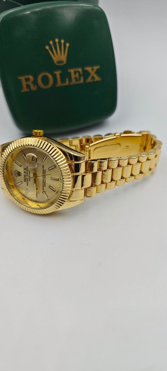 ROLEX ÖZEL SERİ İÇİ DIŞI ALTIN SAAT
