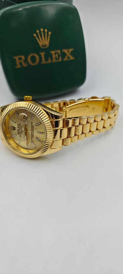 ROLEX ÖZEL SERİ İÇİ DIŞI ALTIN SAAT