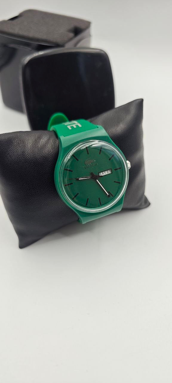 LACOSTA SLİKON YEŞİL SAAT