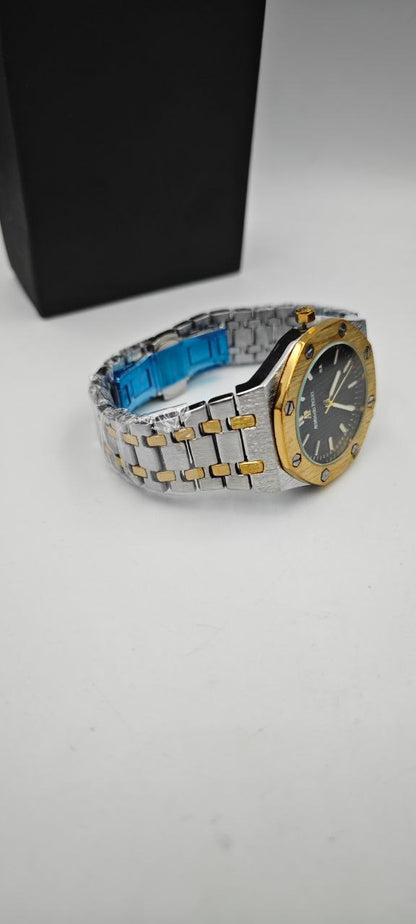 AUDEMARS PİGUET ÜST RENK ÇİFT RENK İÇİ SİYAH SAAT