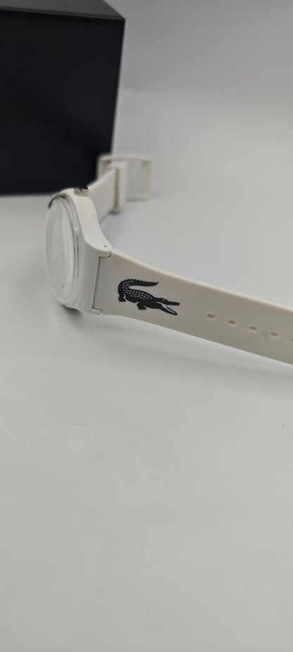 ®️ LACOSTE SLİKON BEYAZ SAAT
