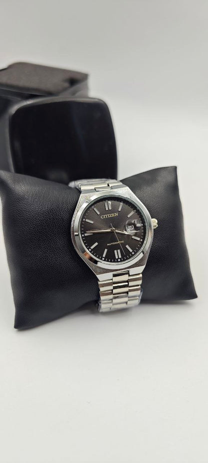 CİTİZEN SİYAH ÇELIK SAAT