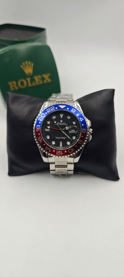 ROLEX KİLİT ALTI MARKA LOGOLU PEPSİ SUBMARİNA SAAT