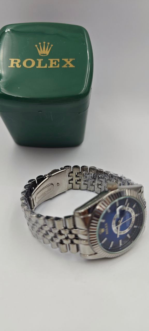 ROLEX SKYDEWELLER ÇELİK LACİVERT SAAT