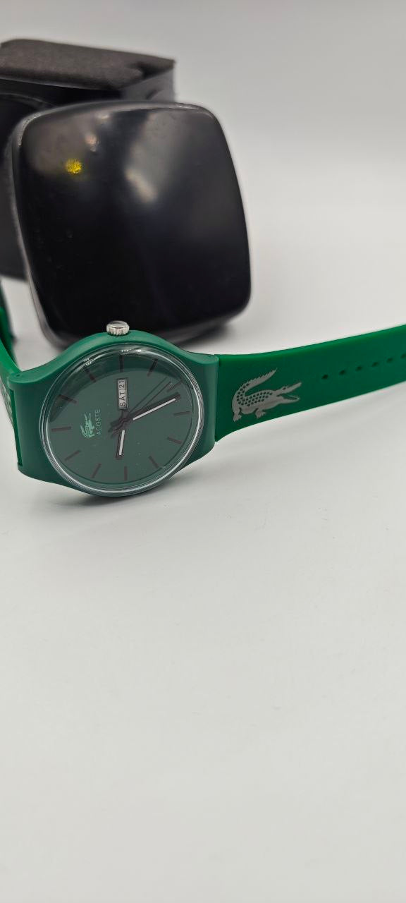 LACOSTA SLİKON YEŞİL SAAT