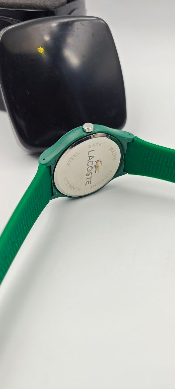 LACOSTA SLİKON YEŞİL SAAT