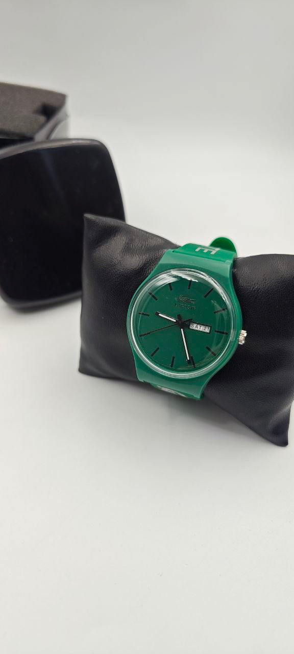 LACOSTA SLİKON YEŞİL SAAT