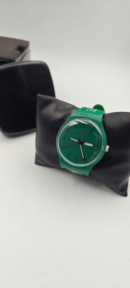 LACOSTA SLİKON YEŞİL SAAT