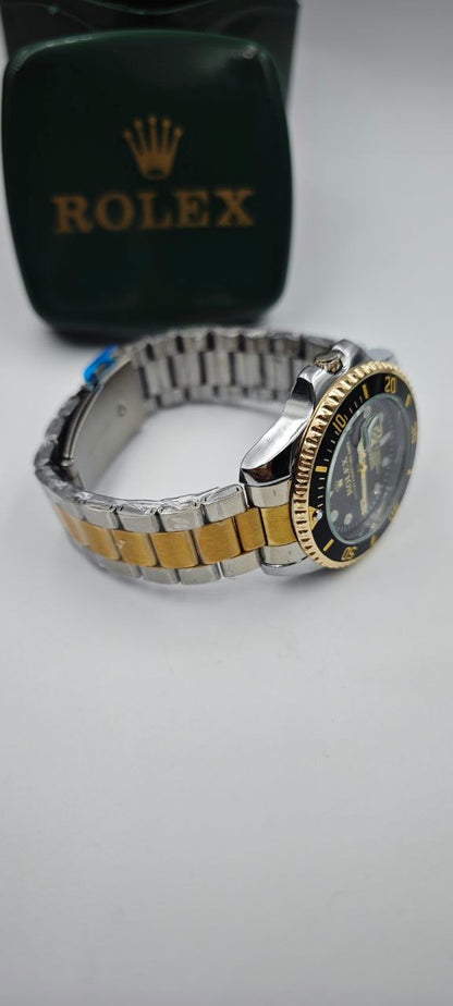 ROLEX SUBMARİNA ÇİFT RENK İÇİ SİYAH SAAT